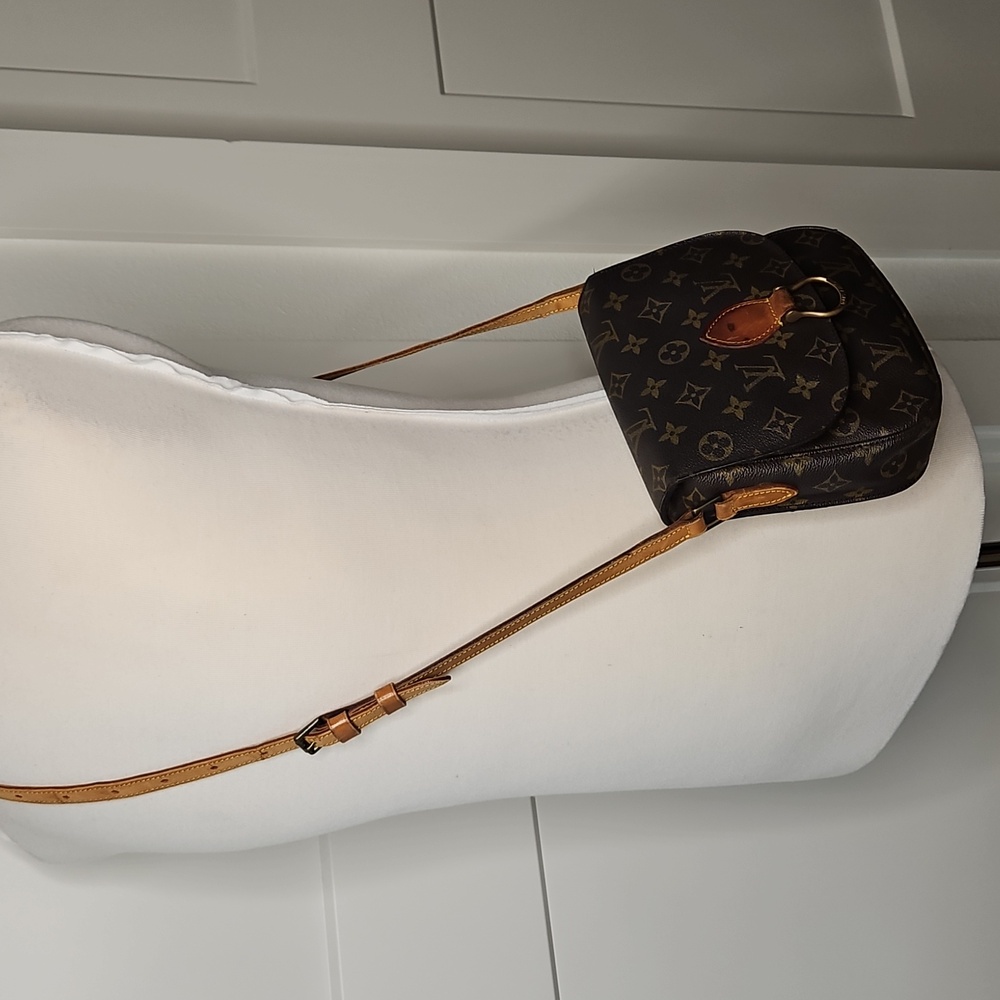Authentic Louis Vuitton LV Saint Cloud MM Monogram Crossbody Shoulder w/ Dustbag